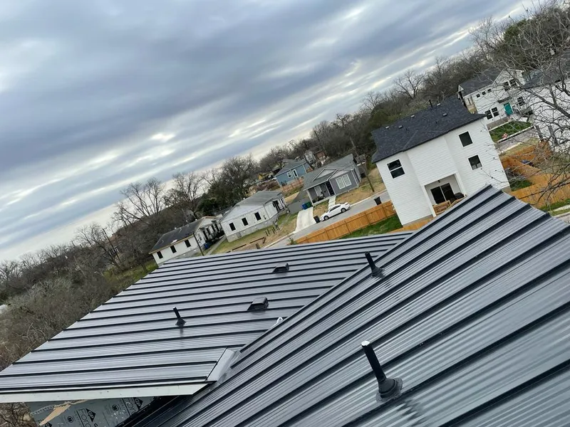 Standing seam metal roof panels with vents for Skylight Repair in Killingly